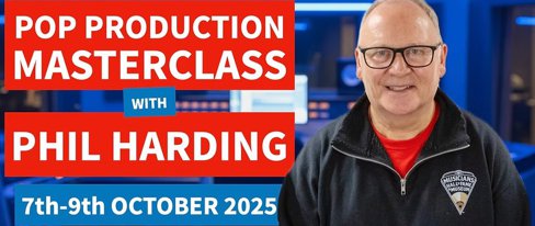 10 Oct 2025 | 3-day Pop Production Masterclass with Phil Harding